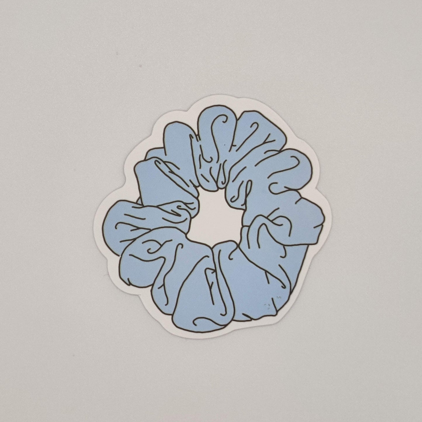 Blue 🔵 Scrunchie picture Sticker