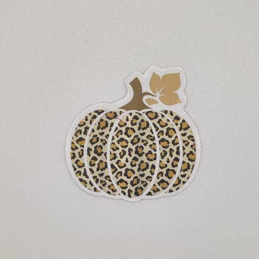 Leopard-Print 🐆Pumpkin 🎃 picture Sticker