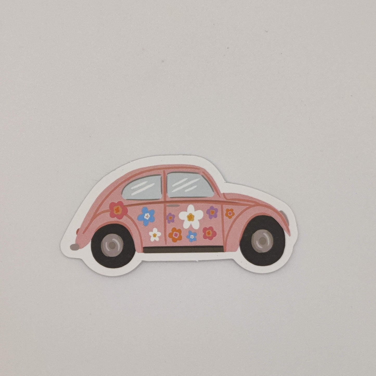 Buggy 🚗 with flowers 💐 picture sticker