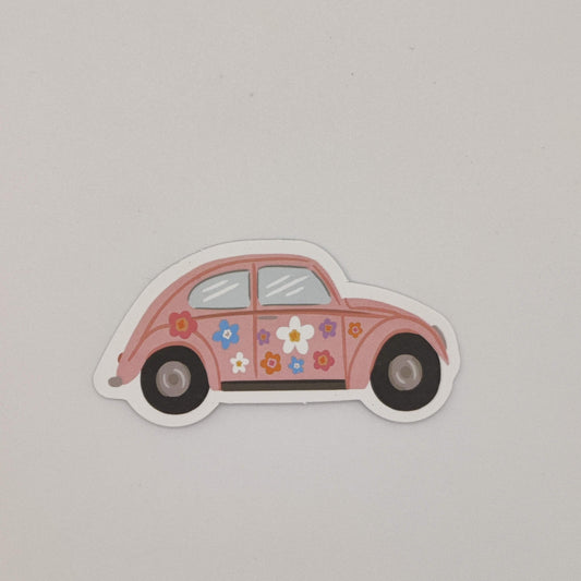 Buggy 🚗 with flowers 💐 picture sticker