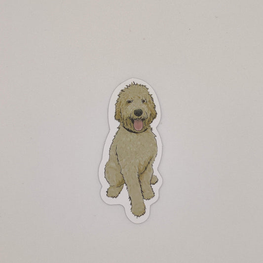 Goldendoodle animal 🐩 Sticker