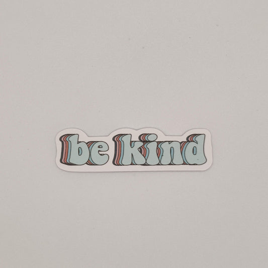 Be kind ☺️ quote sticker